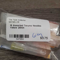 15 Assorted Terumo Needles