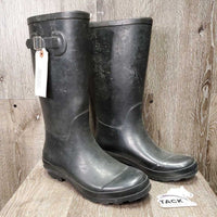 Pr Soft Rubber Boots *gc, mnr dirt, scuffs, stains & older
