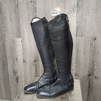 Dress Boots, Zips *vgc, mnr dirt, scrapes & scuffs, stretched elastics, tight snap
