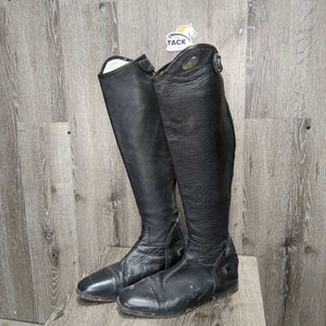 Dress Boots, Zips *vgc, mnr dirt, scrapes & scuffs, stretched elastics, tight snap
