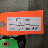 Dress Boots, Zips *vgc, mnr dirt, scrapes & scuffs, stretched elastics, tight snap
