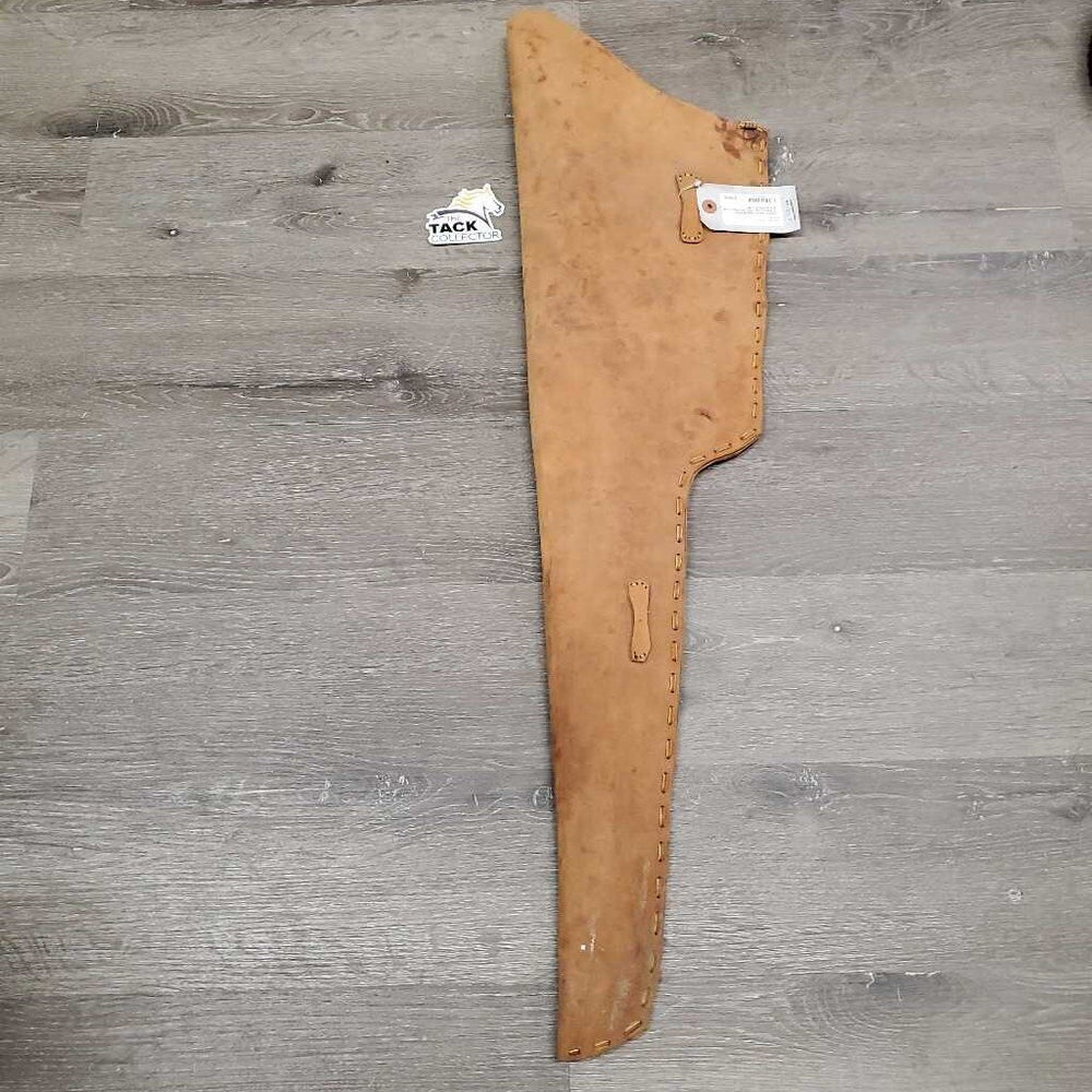 Unlined Leather Saddle Rifle Scabbard *vgc, mnr scratches, rubs & stains