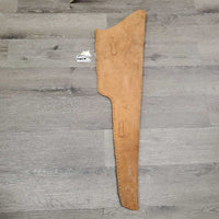 Unlined Leather Saddle Rifle Scabbard *vgc, mnr scratches, rubs & stains

