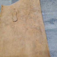 Unlined Leather Saddle Rifle Scabbard *vgc, mnr scratches, rubs & stains
