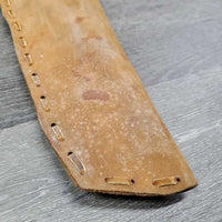 Unlined Leather Saddle Rifle Scabbard *vgc, mnr scratches, rubs & stains
