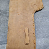 Unlined Leather Saddle Rifle Scabbard *vgc, mnr scratches, rubs & stains
