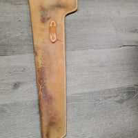 Unlined Suede Leather Saddle Rifle Scabbard *vgc, mnr scratches, rubs & stains, No Straps
