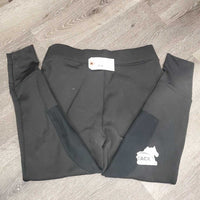 Thick Winter Fleece Lined Riding Breeches, Pull On *gc/fair, v.rubbed & pilly, hair, faded, older

