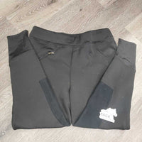 Thick Winter Fleece Lined Riding Breeches, Pull On *gc/fair, v.rubbed & pilly, hair, faded, older
