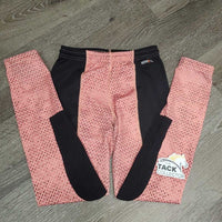 JUNIORS Riding Tight Breeches, Pull On, Drawstring *gc/fair, faded, v.rubbed & pilly, thread
