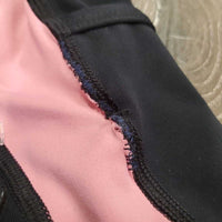 Full Sticky Seat Riding Tight Breeches, pull on *gc/fair, repairs, mnr stains, cracking logo, seam rubs & frays
