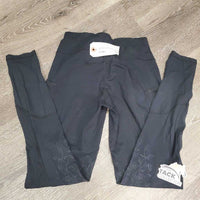 Euro Seat Riding Tight Breeches, Pull on *gc, older, faded, seam rubs, pills, hairy
