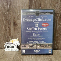 Dressage Clinic Vol 41 Steffen Peters DVD, Plastic Case *vgc, clean, mnr smudges & scratches
