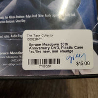 Spruce Meadows 30th Anniversary DVD, Plastic Case *xc/like new, mnr smudge
