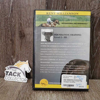 Kent Williamson Horseoneship DVD, Plastic Case, 2 Dvd's *gc, smudges, scratches
