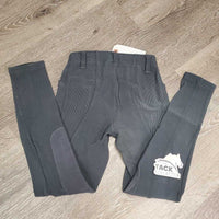 JUNIORS Ribbed Riding Tight Breeches, Pull on *vgc, older?

