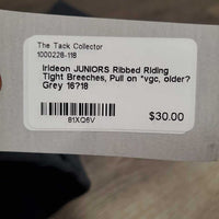 JUNIORS Ribbed Riding Tight Breeches, Pull on *vgc, older?
