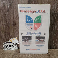 CHIO Aachen 2002 Grand Prix Freestyle, VHS, plastic case *gc, older
