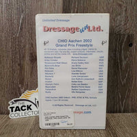 CHIO Aachen 2002 Grand Prix Freestyle, VHS, plastic case *gc, older
