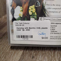 Dancing with Bonfire VHS, plastic case *gc, older
