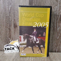 World Cup Dressage Final 2005 VHS, plastic case *gc, older
