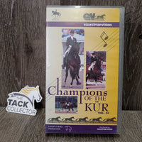 1986-94 Champions of the KUR VHS, plastic case *gc, older, broken case
