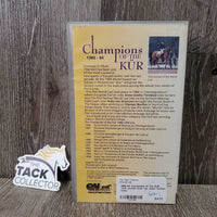 1986-94 Champions of the KUR VHS, plastic case *gc, older, broken case
