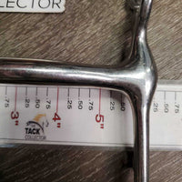 Narrow Curved Mullen Mouth Weymouth Bit, chain *vgc, clean, mnr scuffs
