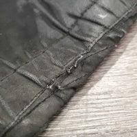 Pr Mesh & Suede Half Chaps *fair, dirty, v.rubbed, thin spots, faded, frayed edges, pilly , rip

