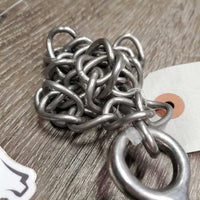 LS Narrow Soft - Flexi Rubber Mullen Mouth Pelham Bit, chain *vgc, clean, chewsnr scuffs