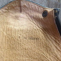 Field Boots, zips *gc/fair, v.run down heels, rubbed & thin spots, stiff zips, dirt, holes
