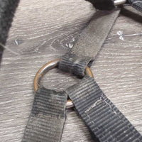 Nylon Halter *gc/fair, rubs, creased, faded, threads, frays
