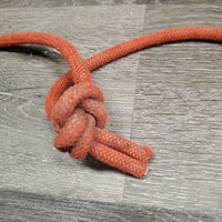 Mini (.5") holes Fine Nylon String Slow Feed Hay Net, Trailer Bag? *gc, dirty, faded, repaired, rubs, frays, rust
