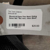 Fine Mesh Riding Nose Net *like new, clean

