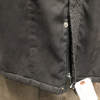Storm Mountain Med-Long Winter Jacket, fleece lining, detachable hood, zip *vgc, mnr hair, broken inside loop
