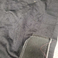 Hvy Full Face Slinky, Zipper *gc, older, hair, clean, snags, pulled & undone face stitching
