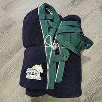 FULL Neck Cooler, embroidered *vgc, mnr hair & dirt, older
