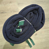 FULL Neck Cooler, embroidered *vgc, mnr hair & dirt, older
