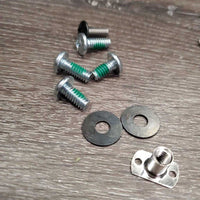 XWide - White Gullet Bar, 6 screws, 2 Washers, Box *vgc/gc, scratches, scrapes, stains
