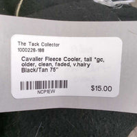 Fleece Cooler, tail *gc, older, clean, faded, v.hairy

