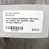 Rsd Padded Noseband *N0 flash, gc, xholes, dirt jockies, edge scrapes
