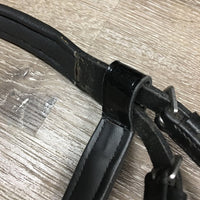 Monocrown Bridle, Bradoon Hanger, Sidepull Noseband, Bling Browband, Buckles, Cotton Web Reins *vgc/xc, mnr dirt & clean
