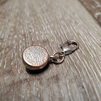 Rock Gemstone Bridle/Halter Charm *gc, v.rubbed edges
