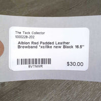 Rsd Padded Leather Browband *xc/like new
