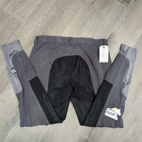 Full Seat Sticky Breeches *gc, puckers, hair, stains, pilly inside
