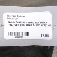 Thick Tall Socks *gc, rubs, pills, clean & hair
