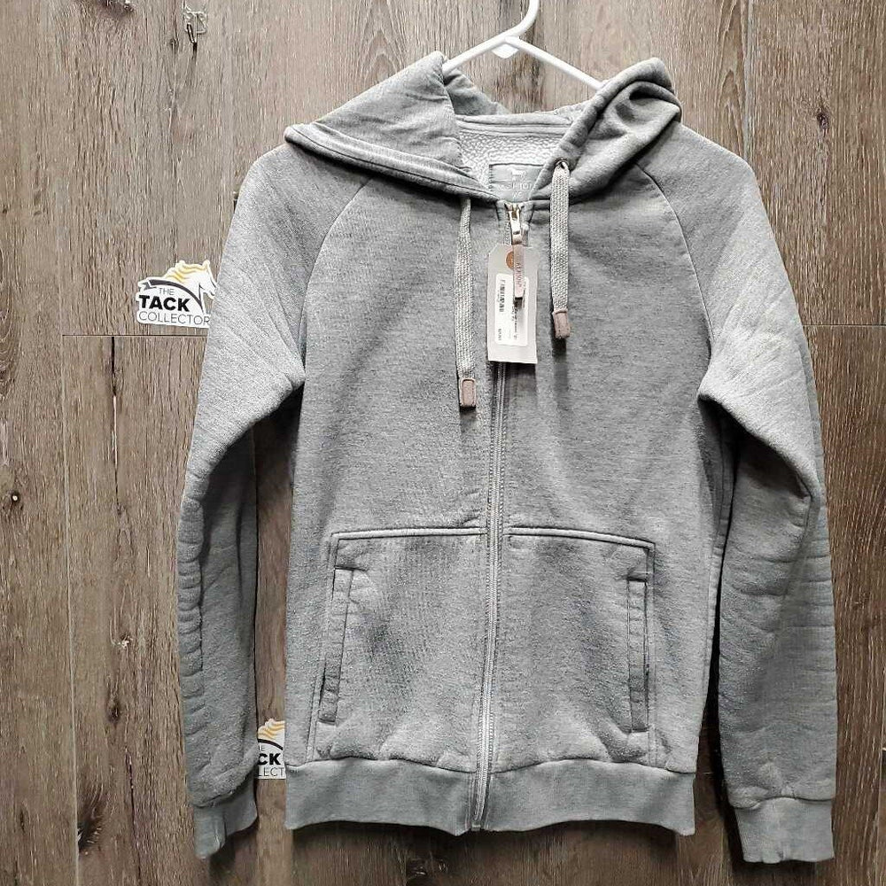 Cotton Zip Up Hoodie *gc, pills, mnr hair