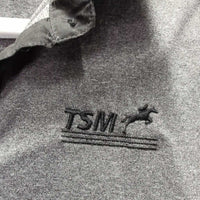 SS Polo Shirt, 1/4 Button Up "TSM" Team Spruce Meadows *vgc

