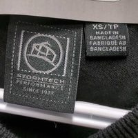LS V Neck Sweater, "Spruce Meadows" *gc, pills, hair, faded, rubs
