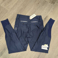Full Seat Sticky Riding Tight Breeches, Pull On, Back "Pockets" *vgc
